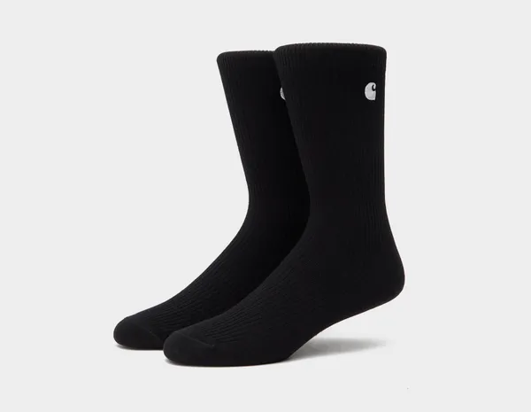 Carhartt WIP Madison Socks (2-Pack), Black