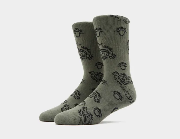 Carhartt WIP Paisley Socks, Green