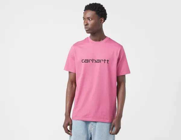 Carhartt WIP Script T-Shirt, Pink