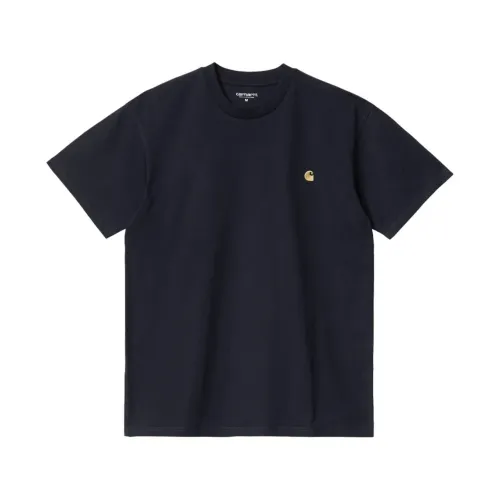 Carhartt Wip , Short Sleeve T-Shirt ,Blue male, Sizes: