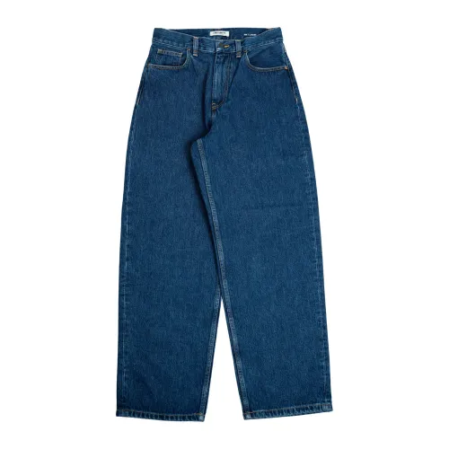 Carhartt Wip , Smith Denim Cotton Pant ,Blue female, Sizes: