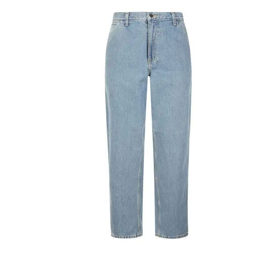 Carhartt Wip , Smith Denim Single Knee Jeans ,Blue male, Sizes: