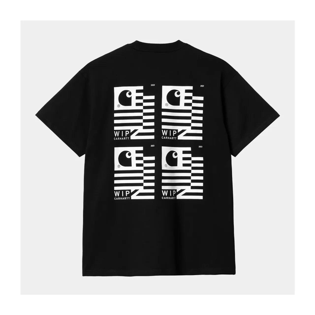 Carhartt Wip , Stamp State T-Shirt ,Black male, Sizes: