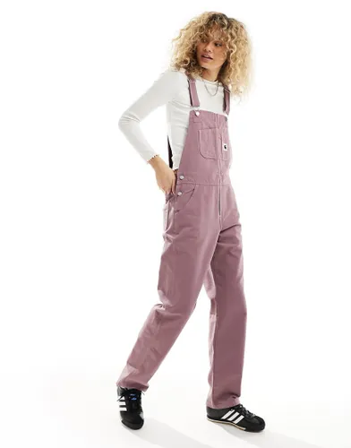 Carhartt WIP straight dungarees in pink