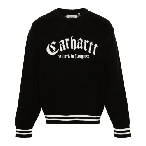 Carhartt Wip , Sweatshirts ,Black male, Sizes: