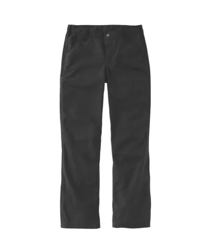 Carhartt Womens Rugged Professional Work Trousers Pants - Black Cotton/Polyester