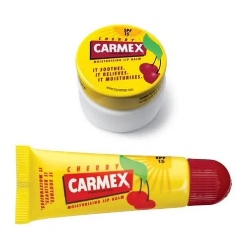 Carmex Cherry tube & Pot duo pack