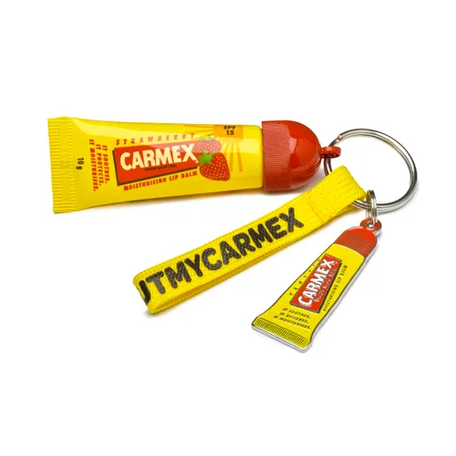 CARMEX Limited Edition Keyring Set (incl Strawberry Tube)