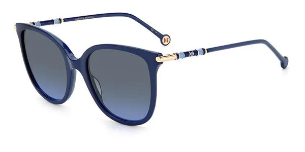 Carolina Herrera CH 0023/S PJP/GB Women's Sunglasses Blue Size 55