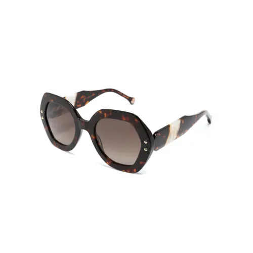 Carolina Herrera , Her0126S C9Kha Sunglasses ,Brown female, Sizes: