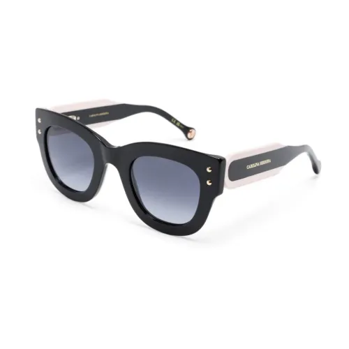 Carolina Herrera , Her0222S 3H29O Sunglasses ,Black female, Sizes: