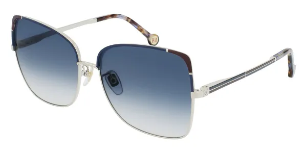Carolina Herrera SHE172 0492 Men's Sunglasses Blue Size 59
