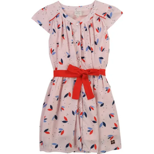 Carrément Beau  Y12246-44L  girls's Children's dress in Pink