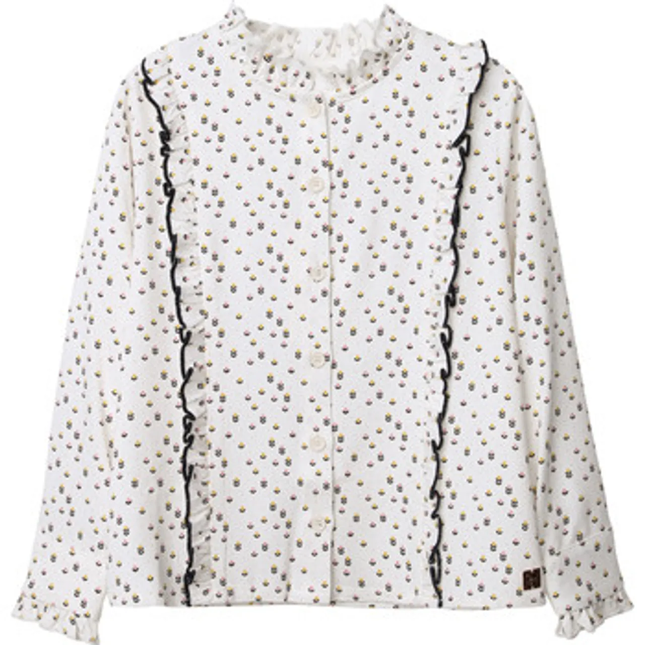 Carrément Beau  Y15356  girls's Children's Blouse in White