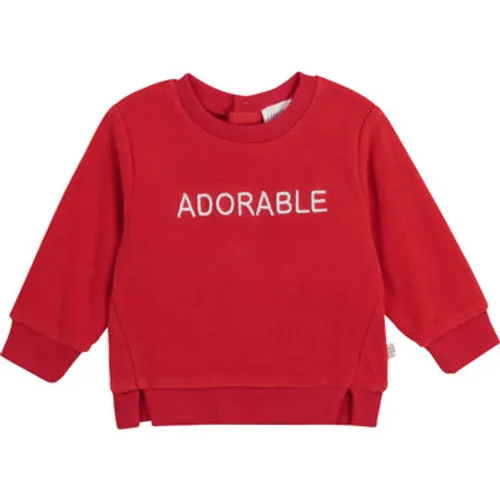 Carrément Beau  Y95256-992  girls's Children's Sweatshirt in Red