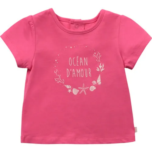 Carrément Beau  Y95270-46C  girls's Children's T shirt in Pink