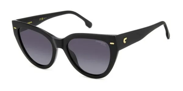 Carrera 3017/S Polarized 807/WJ Women's Sunglasses Black Size 55