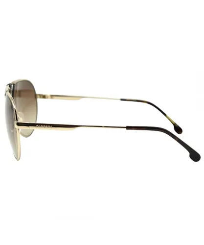 Carrera Aviator Unisex Gold Brown Gradient Sunglasses Metal (archived) - One