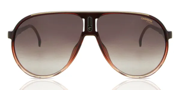 Carrera CHAMPION65/N 7W5/HA Men's Sunglasses Burgundy Size 62