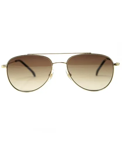 Carrera Mens 1018 0RHL T4 Gold Sunglasses - One