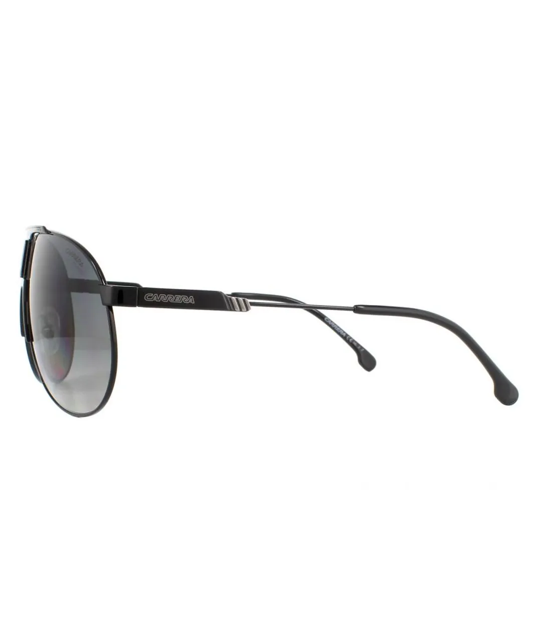 Carrera Mens Sunglasses Panamerika65 KJ1 WJ Dark Ruthenium Grey Polarized Metal - One