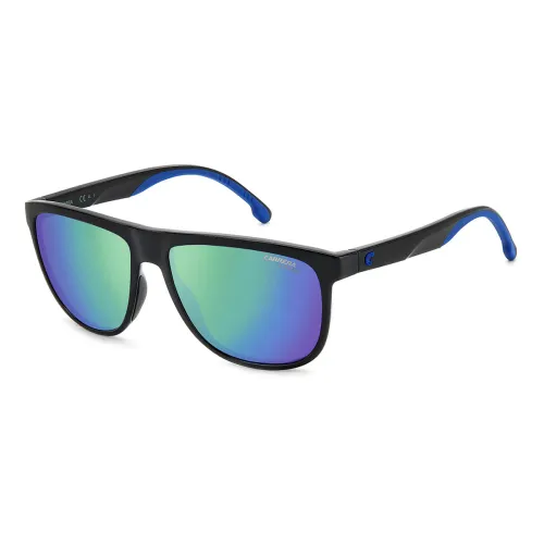 Carrera , Stylish Sunglasses with Contrasting Details ,Black unisex, Sizes: