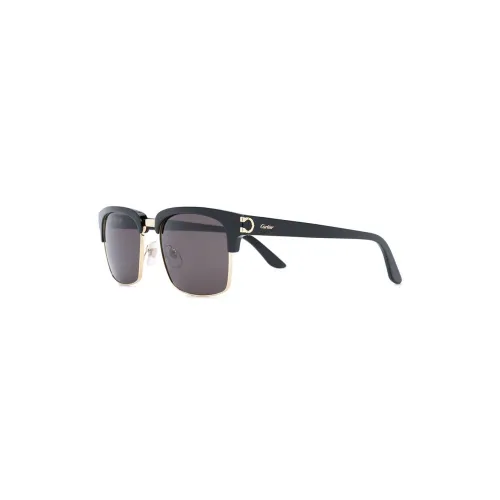 Cartier , Ct0132S 001 Sunglasses ,Black male, Sizes: