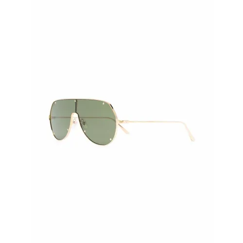 Cartier , Ct0324S 002 Sunglasses ,Yellow male, Sizes: ONE