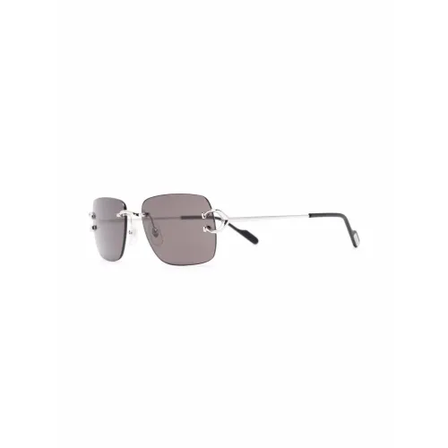 Cartier , Ct0330S 004 Sunglasses ,Gray male, Sizes: