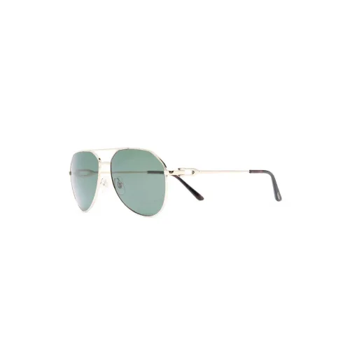 Cartier , Ct0364S 002 Sunglasses ,Yellow male, Sizes:
