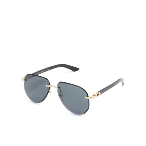 Cartier , Ct0440S 001 Sunglasses ,Yellow male, Sizes:
