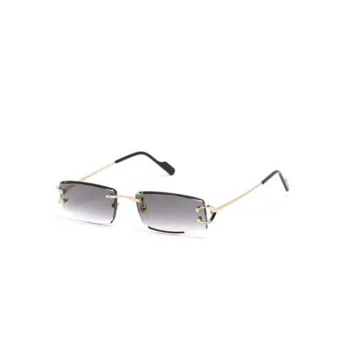 Cartier , Ct0465S 001 Sunglasses ,Yellow male, Sizes: