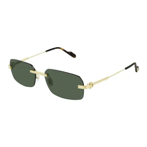 Cartier , Gold Green Ct0271S Sunglasses ,Yellow unisex, Sizes: