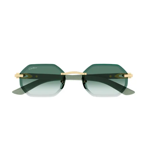 Cartier , Signature C de Cartier Sunglasses ,Green male, Sizes: