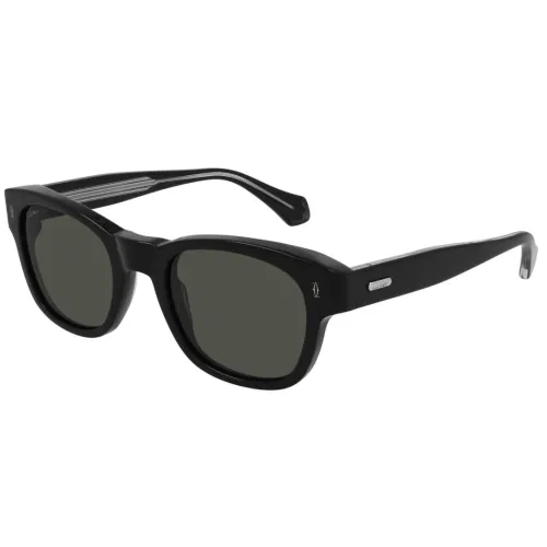 Cartier , Stylish Ct0278S Sunglasses ,Black unisex, Sizes: