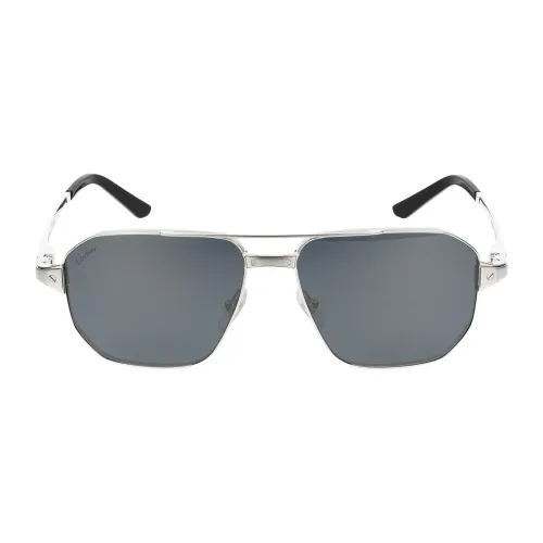 Cartier , Stylish Sunglasses Ct0424S ,Gray male, Sizes: