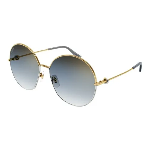 Cartier , Sungles, Style: Gold/Grey ,Yellow female, Sizes: