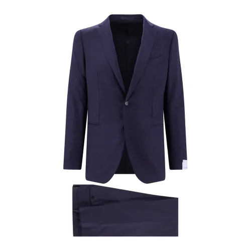 Caruso , Mens Clothing Suit Blue Ss23 ,Blue male, Sizes: