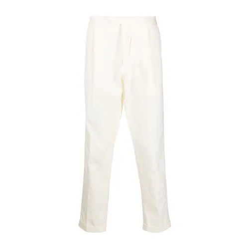 Caruso , Tailored trousers ,White female, Sizes: