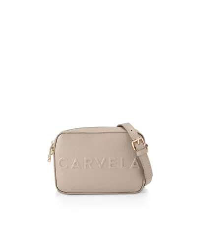 Carvela Womens Frame Mini Cross Body Bag - Taupe - One Size