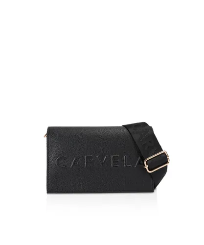 Carvela Womens Frame Wallet X Body Bag - Black - One Size
