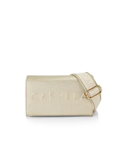 Carvela Womens Frame Wallet X Body Bag - Gold - One Size