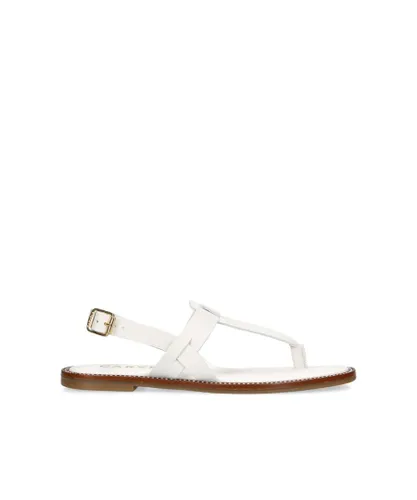 Carvela Womens Leather Horizon Sandals - White Leather (archived)