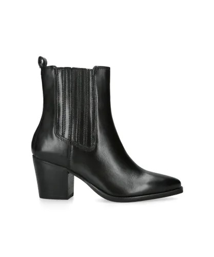 Carvela Womens Leather Rodeo Boots - Black Leather (archived)