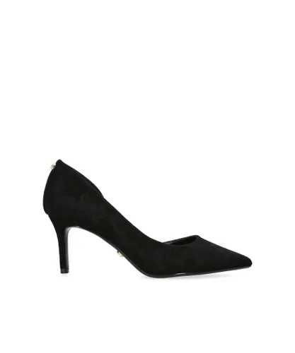 Carvela Womens Sienna Court Heels - Black Fabric