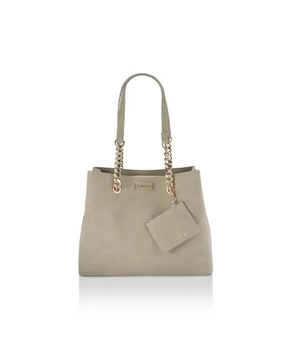 Carvela Womens Suedette Cammie 3 Bag - Taupe - One Size
