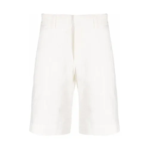 Casablanca , Cotton Bermuda Shorts ,White male, Sizes: