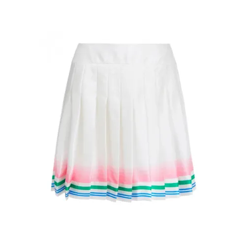 Casablanca , Silk Tennis Skirt - White ,White female, Sizes: