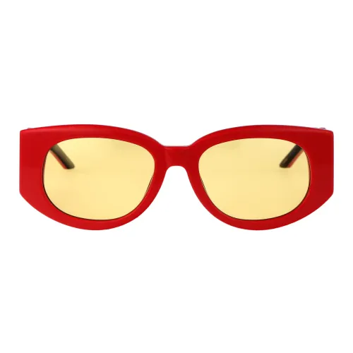 Casablanca , Stylish Sunglasses with As23-Ew-020-04W ,Red female, Sizes: