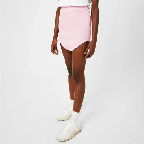 CASABLANCA Tailored Wool Mini Skirt - Pink